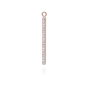 Linea White Diamonds M Elemento Componibile in Oro Rosa 18 KT e Diamanti  Ref.246