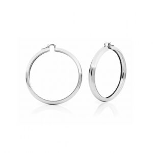 Unoaerre Orecchini a cerchio in bronzo argentato  - 1798