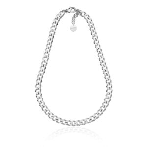 Unoaerre Collana grumetta doppia argentata    - 2373